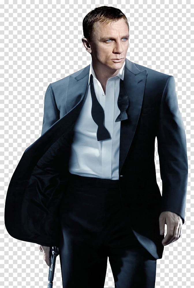 Daniel Craig illustration, Daniel Craig James Bond Le Chiffre Casino Royale, James Bond File transparent background PNG clipart
