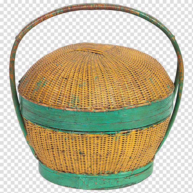 Art Deco Art Nouveau Style, wicker basket transparent background PNG clipart