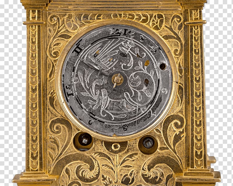 Turret clock Renaissance Antique Movement, clock transparent background PNG clipart