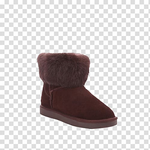 Snow boot Suede Shoe Fur, snow boots transparent background PNG clipart