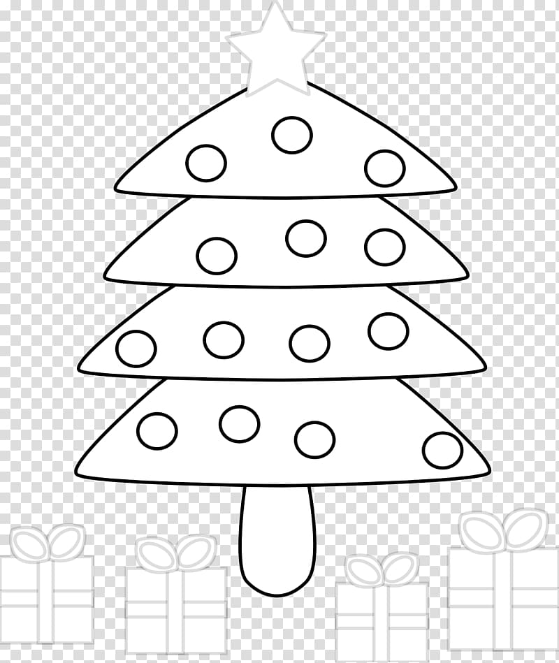 Christmas tree Christmas Day Drawing Coloring book, november 28 transparent background PNG clipart