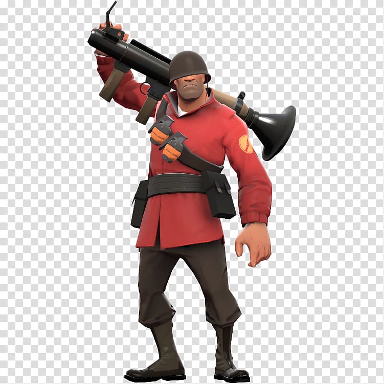 Team Fortress 2 Soldier Half-Life Loadout Combat, Soldier transparent background PNG clipart