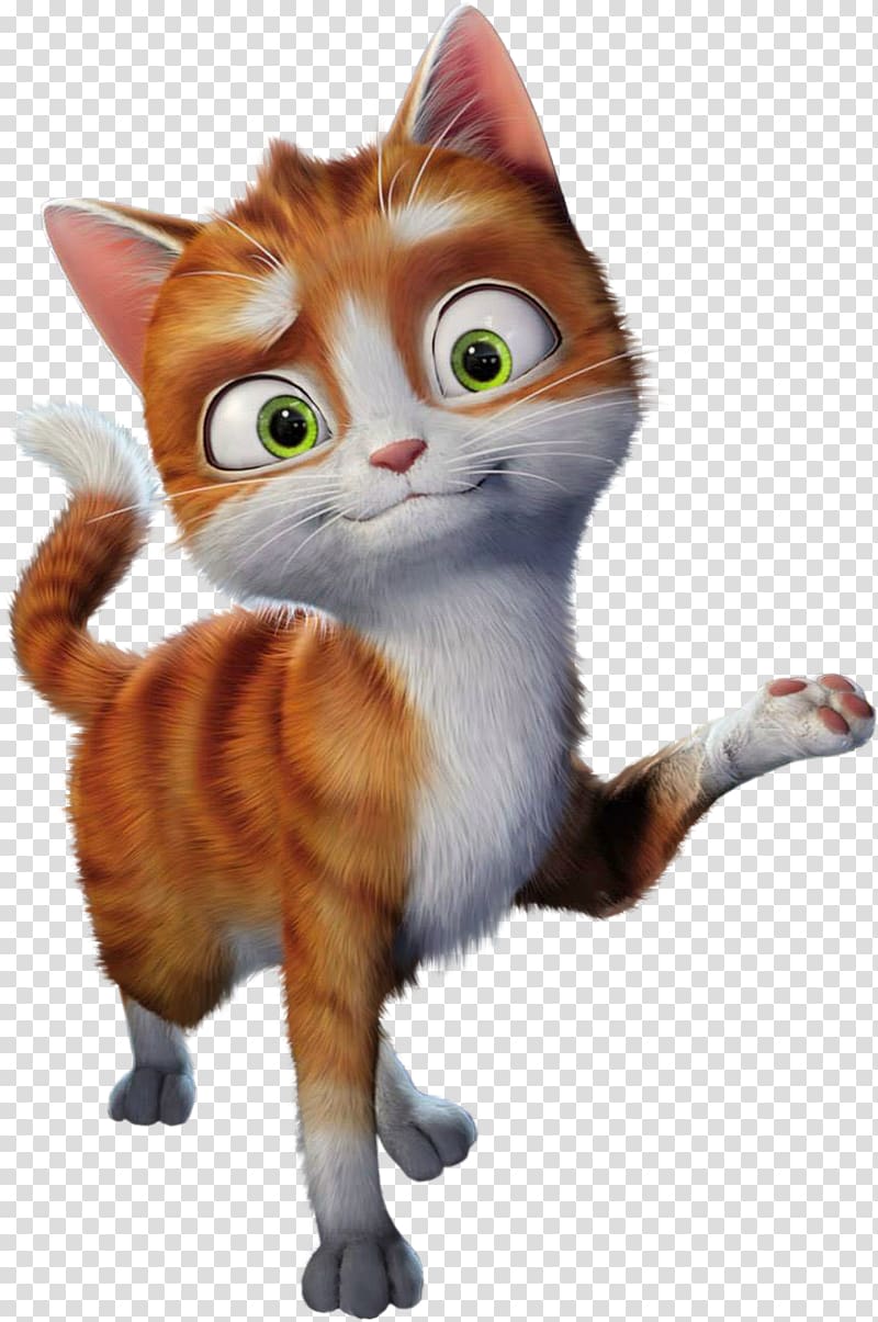 Animated film Cat Adventure Film, cute cat transparent background PNG clipart