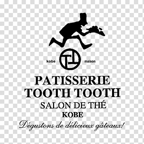 Tooth Tooth Sogokobeten | PATISSERIE TOOTH TOOTH Patisserie パティスリー・トゥーストゥース TOOTH TOOTH maison 15th Tooth Tooth Sannomiyaten Patisserie, ptt logo transparent background PNG clipart