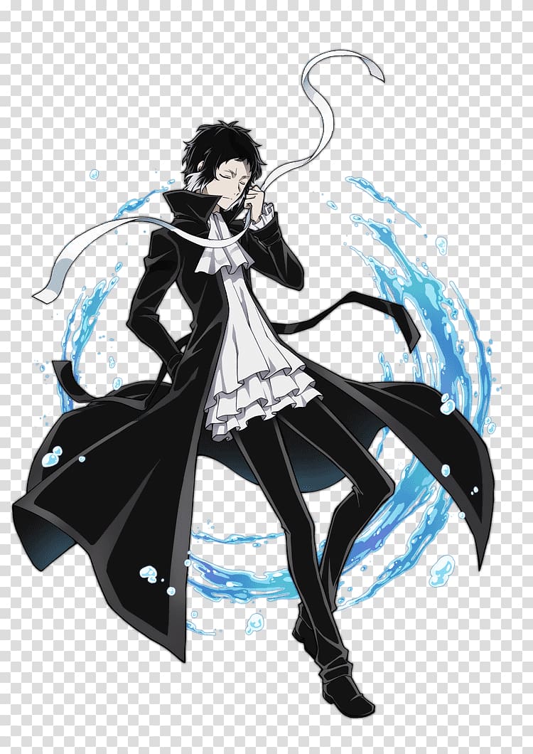 Bungo Stray Dogs Anime 色紙, jp transparent background PNG clipart