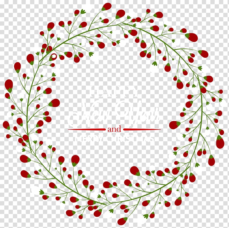 Santa Claus Christmas Wreath , Christmas Wreath Free transparent background PNG clipart