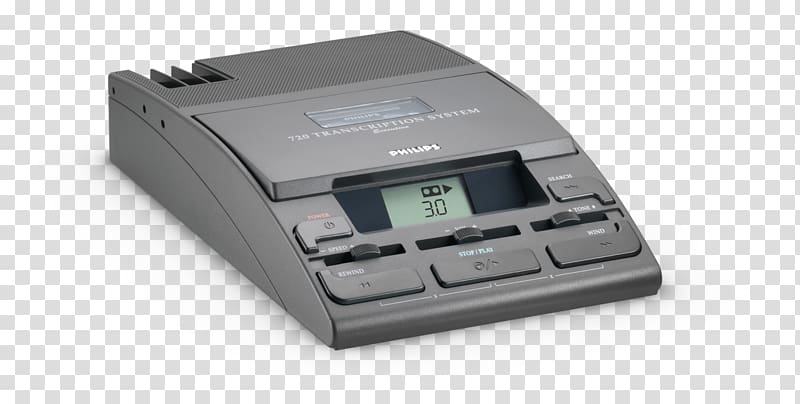 Dictation machine Transcription machine Compact Cassette Philips, PHILIPS transparent background PNG clipart