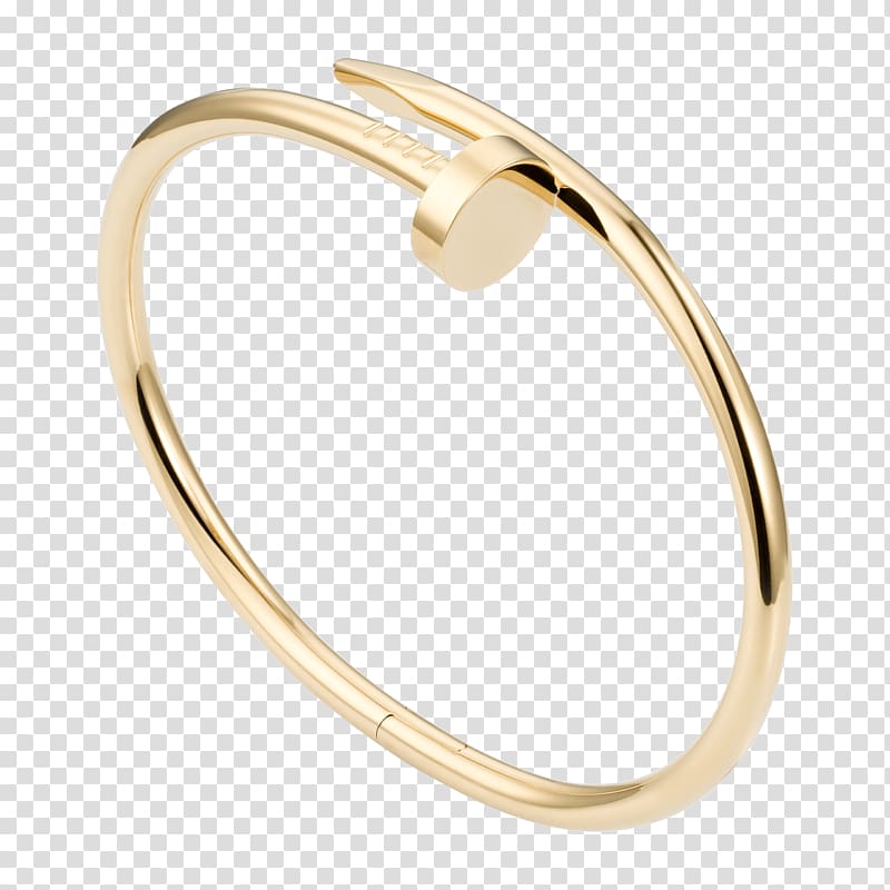 Love bracelet Cartier Colored gold, gold transparent background PNG clipart