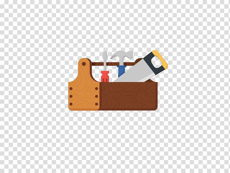 Toolbox Hammer Saw, Toolbox transparent background PNG clipart