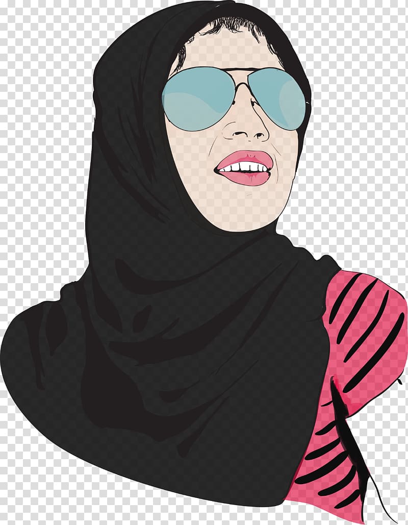 Islamic art Hijab Muslim Girl, muslim transparent background PNG clipart