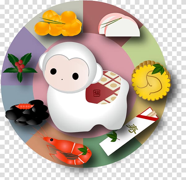Osechi Monkey Sexagenary cycle Food, southern cross transparent background PNG clipart