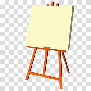 whiteboard stand on transparent background, poster board stand, canvas stand,  display stand, Easel stand with canvas 24787914 PNG