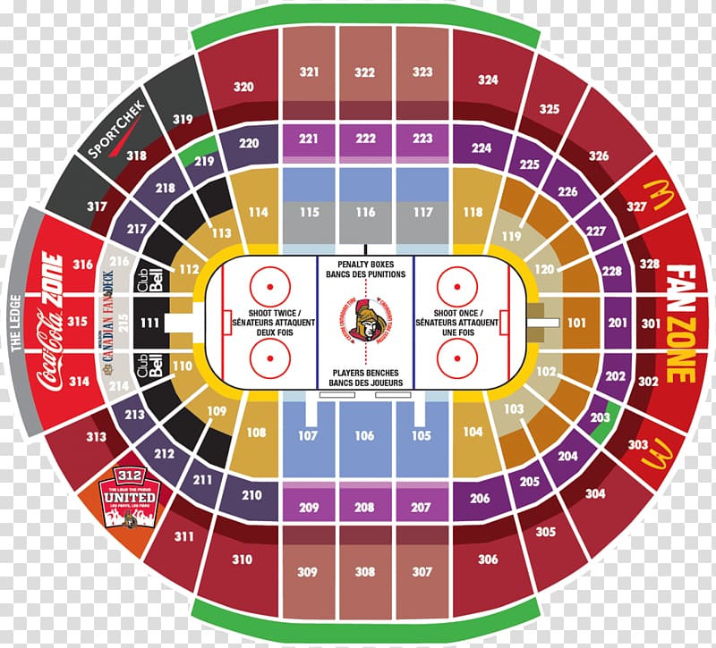 Canadian Tire Centre Ottawa Senators Bell Centre Pepsi Center, others transparent background PNG clipart