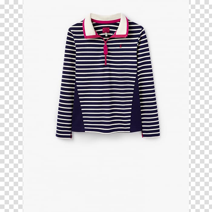 T-shirt Sleeve Top Sweater, women\'s european border stripe transparent background PNG clipart