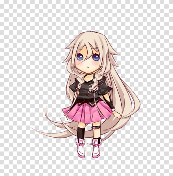 IA Vocaloid Chibi Hatsune Miku Kagamine Rin/Len, fairy lights transparent background PNG clipart