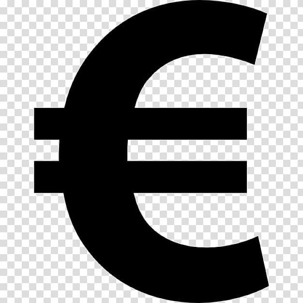Euro sign Currency symbol, euro transparent background PNG clipart