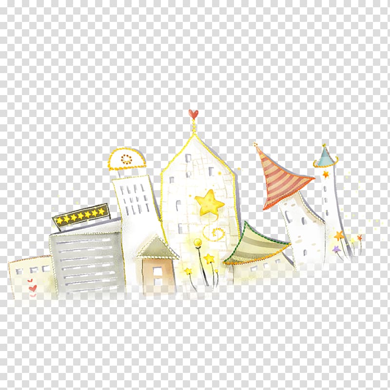 Zhubei Graphic design Cartoon, town transparent background PNG clipart