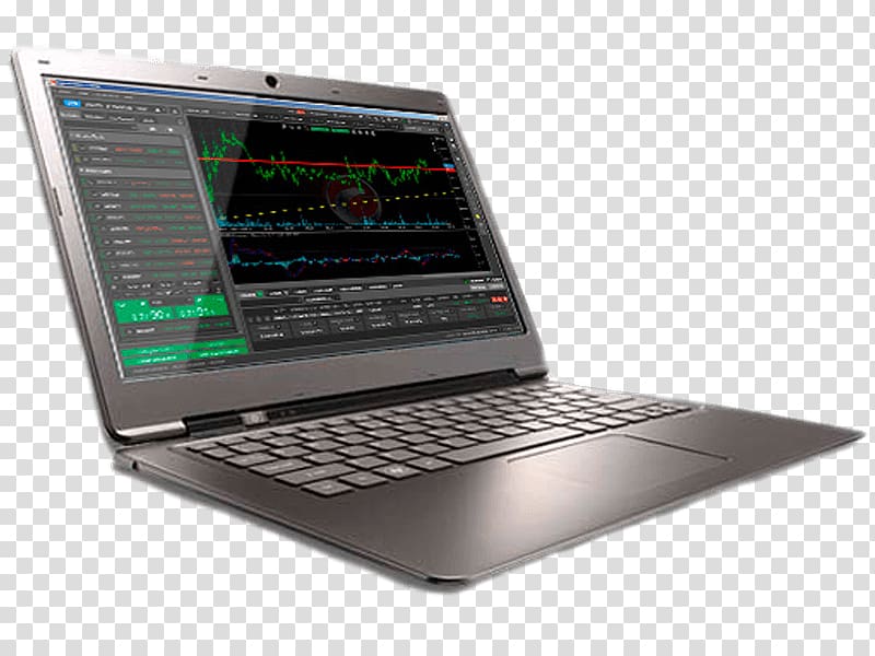 Netbook Foreign Exchange Market MetaTrader 4, Laptop transparent background PNG clipart