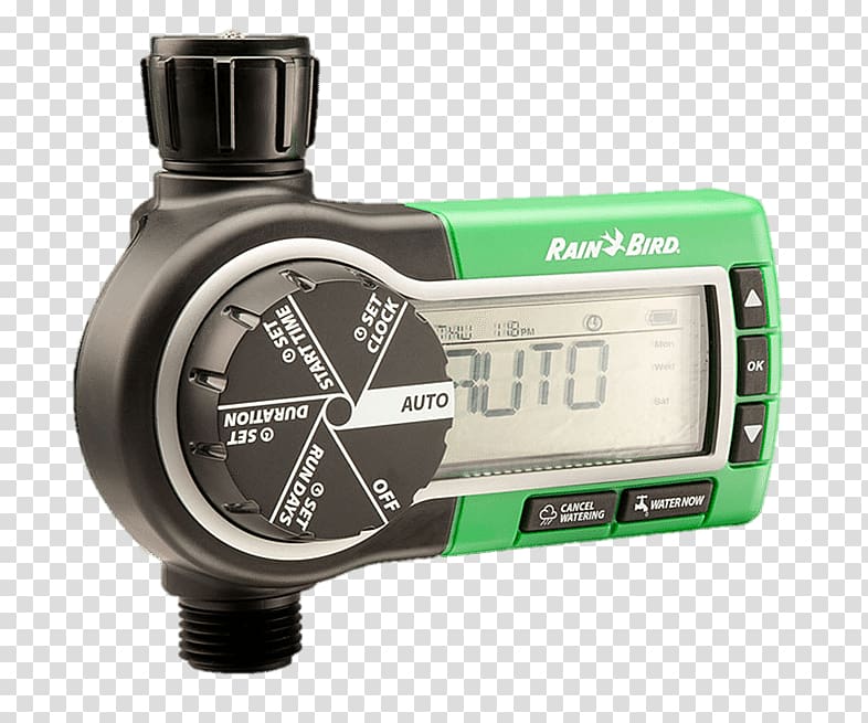 Rain Bird Water timer Irrigation sprinkler Controller, water timer transparent background PNG clipart