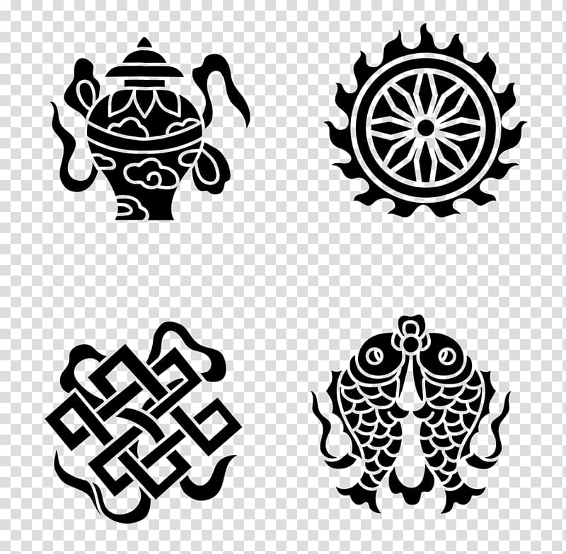 Icon, Buddhist Tattoo transparent background PNG clipart