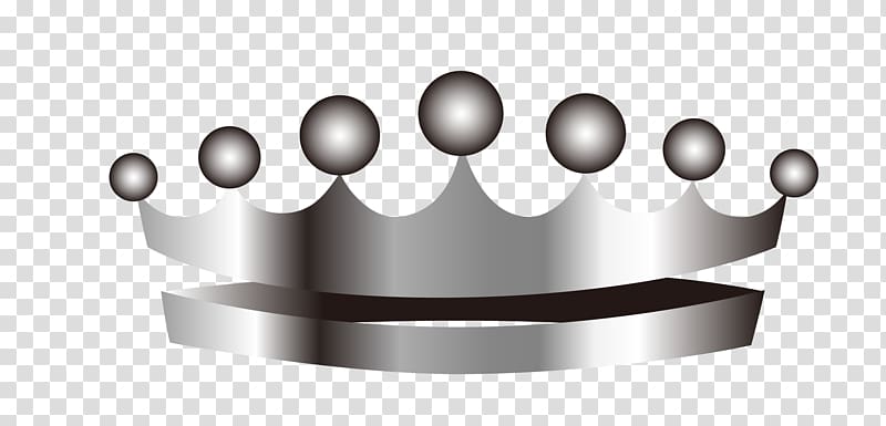 Silver Computer file, Silver Crown transparent background PNG clipart