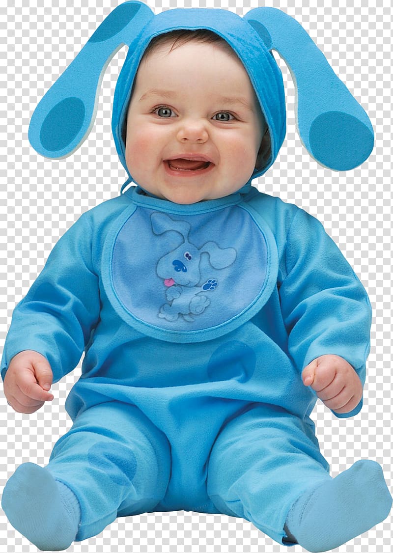 Blue\'s Clues Infant Child Costume Toddler, child transparent background PNG clipart