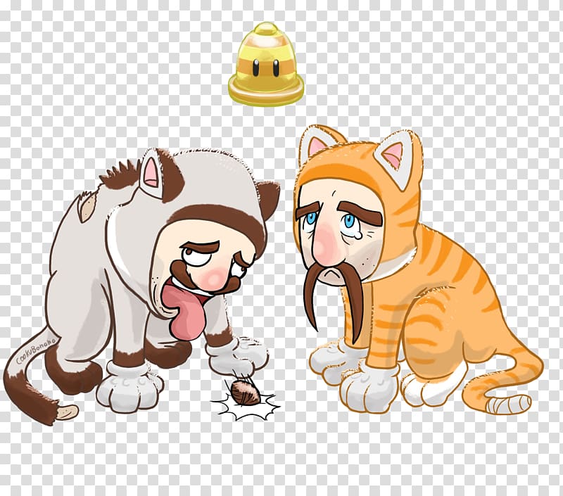 Cat Super Mario 3D World Tomodachi Life Mario Bros. Tiger, cat transparent background PNG clipart