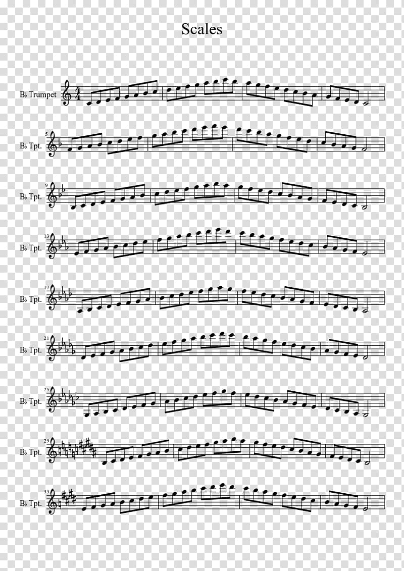 Sheet Music Song Marimba Trumpet, trumpets transparent background PNG clipart