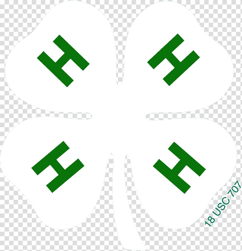 White Clover 4-H Institute of Food and Agricultural Sciences Logo , 4-H transparent background PNG clipart