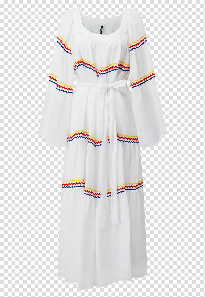 Robe Shoulder Sleeve Dress, Maxi Dress transparent background PNG clipart