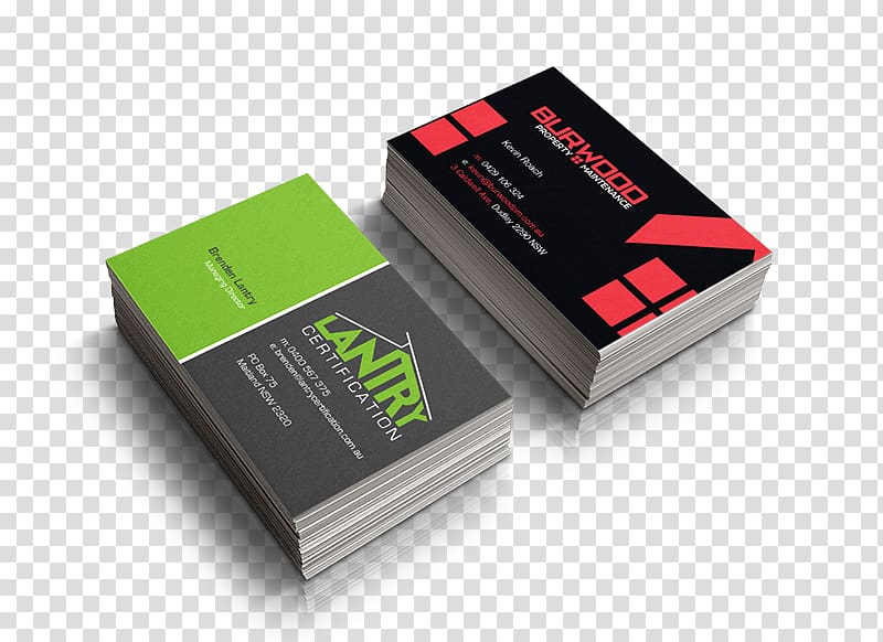 Paper Business Cards Printing UV coating, business card transparent background PNG clipart