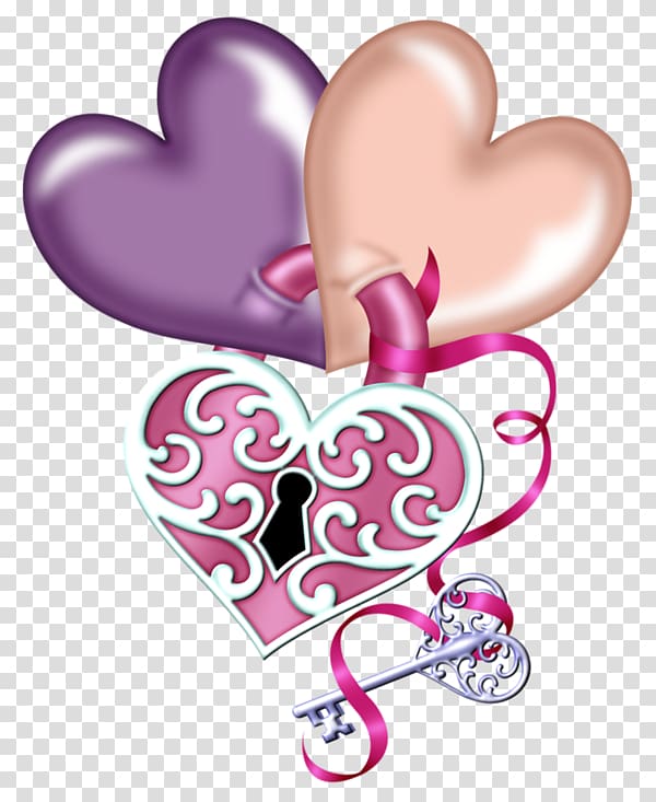Heart , Floating pink hearts transparent background PNG clipart