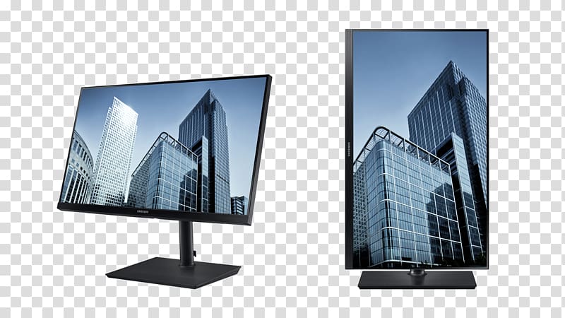 Computer Monitors Samsung Monitor LED-backlit LCD IPS panel Liquid-crystal display, Led Display transparent background PNG clipart