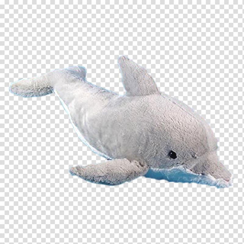 Dolphin Porpoise Stuffed Animals & Cuddly Toys Cetacea Wildlife, Stuffed Toy transparent background PNG clipart