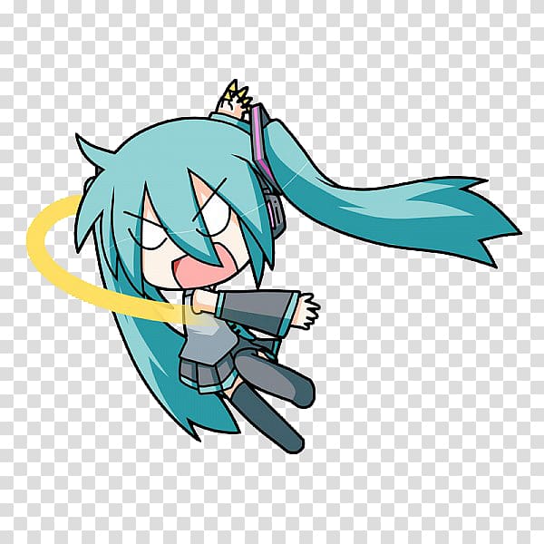 Hatsune Miku: Project DIVA Arcade Chibi Vocaloid , hatsune miku transparent background PNG clipart