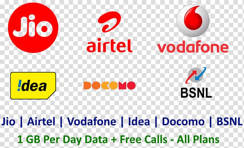 Jio Bharti Airtel Airtel-Vodafone Idea Cellular, Airtel transparent background PNG clipart