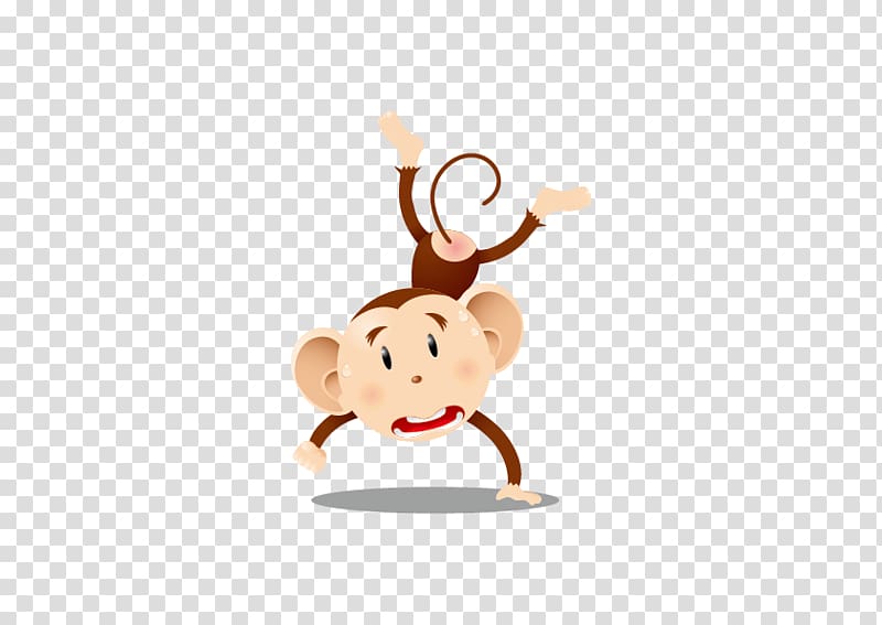 Ape Monkey, Juggling monkey transparent background PNG clipart