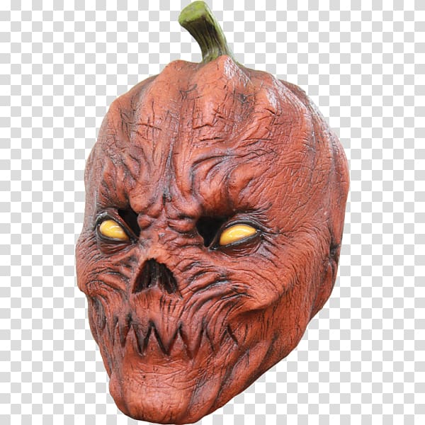 Mask Jack-o'-lantern Pumpkin Michael Myers Halloween costume, pumpkin head transparent background PNG clipart