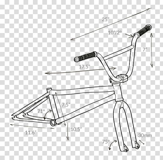 Bicycle Frames BMX bike Freestyle BMX, Bicycle transparent background PNG clipart