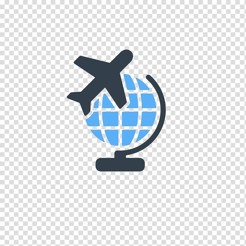 Airplane Aircraft Icon, Globe aircraft icon transparent background PNG clipart