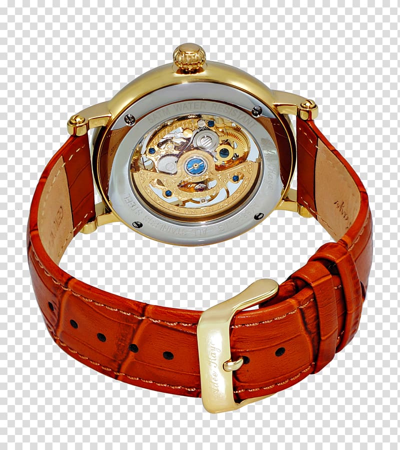Nomos Glashütte Analog watch Clock Zenith, watch transparent background PNG clipart