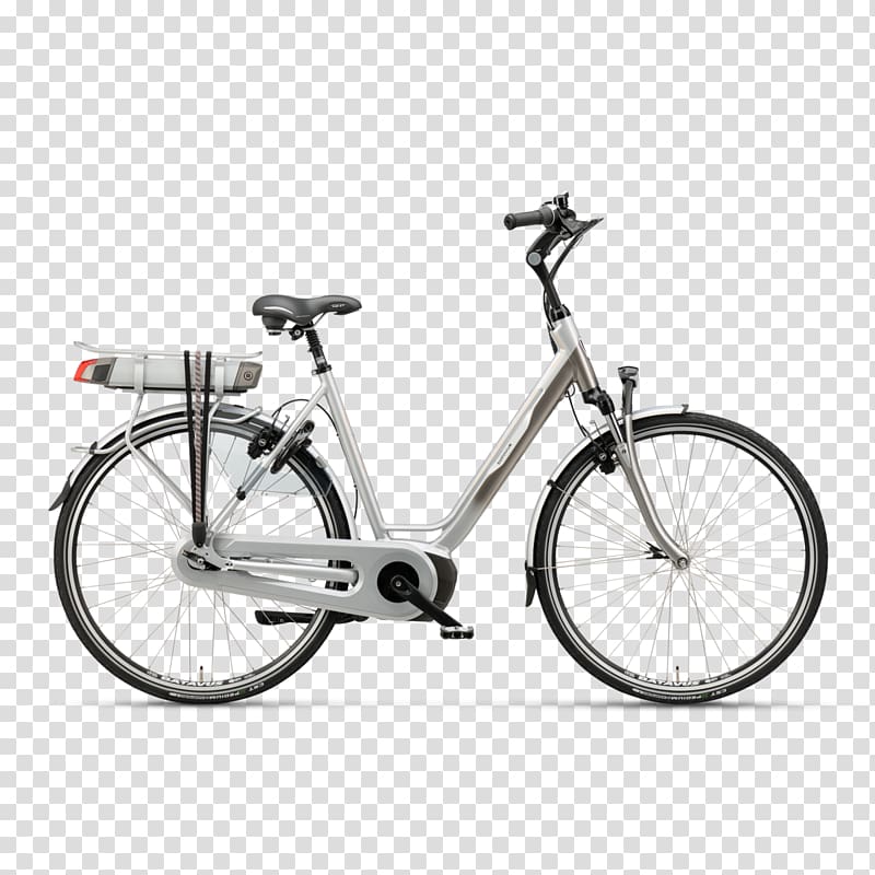 Electric bicycle Batavus City bicycle Freight bicycle, Bicycle transparent background PNG clipart