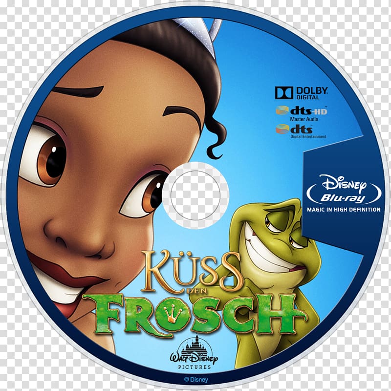 The Princess and the Frog Tiana Prince Naveen Blu-ray disc Disney Princess, Disney Princess transparent background PNG clipart