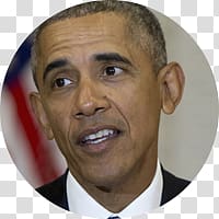 Barack Obama transparent background PNG clipart