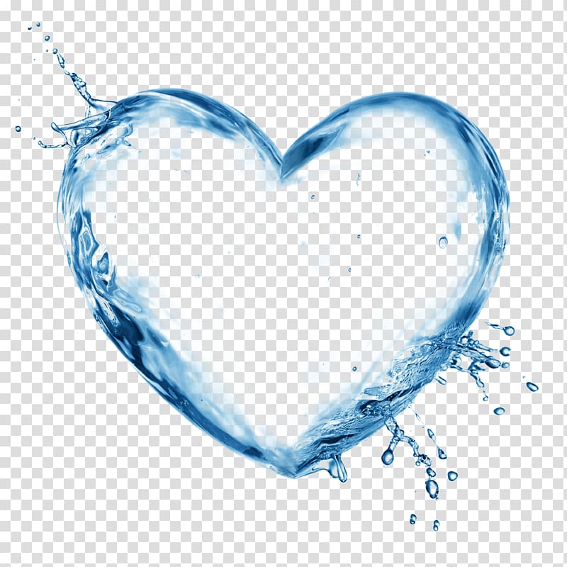 hear water illustration, Love Heart , Blisters splash ,Skin Heart hydrosphere transparent background PNG clipart
