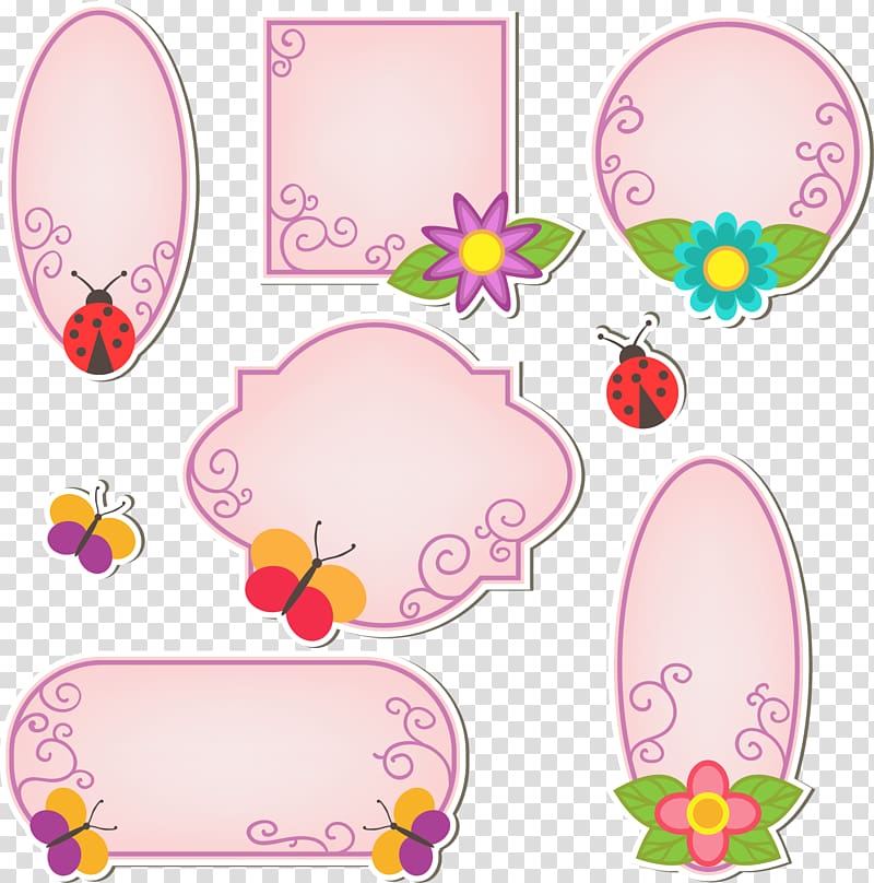 Mirror , Beautiful flowers frame mirror transparent background PNG clipart