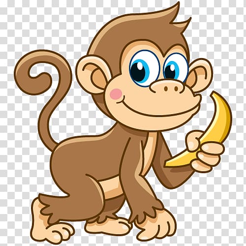 Monkey Drawing , black monkey transparent background PNG clipart