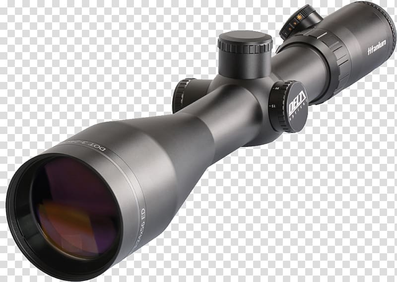 Light Optics Telescopic sight Objective Parallax, aim transparent background PNG clipart