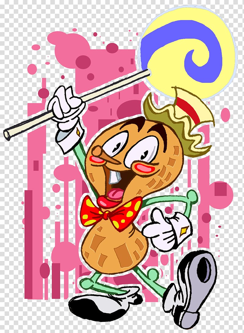 Mr. Peanut Art Drawing Sundae, goofy transparent background PNG clipart