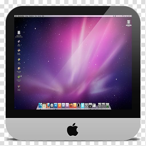 silver iMac, purple electronic device gadget multimedia, Misc iMac transparent background PNG clipart
